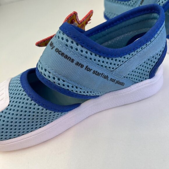 Adidas Superstar 360 Primeblue Backstrap Sandals Size 9.5K Toddler Starfish Blue - Picture 4 of 10